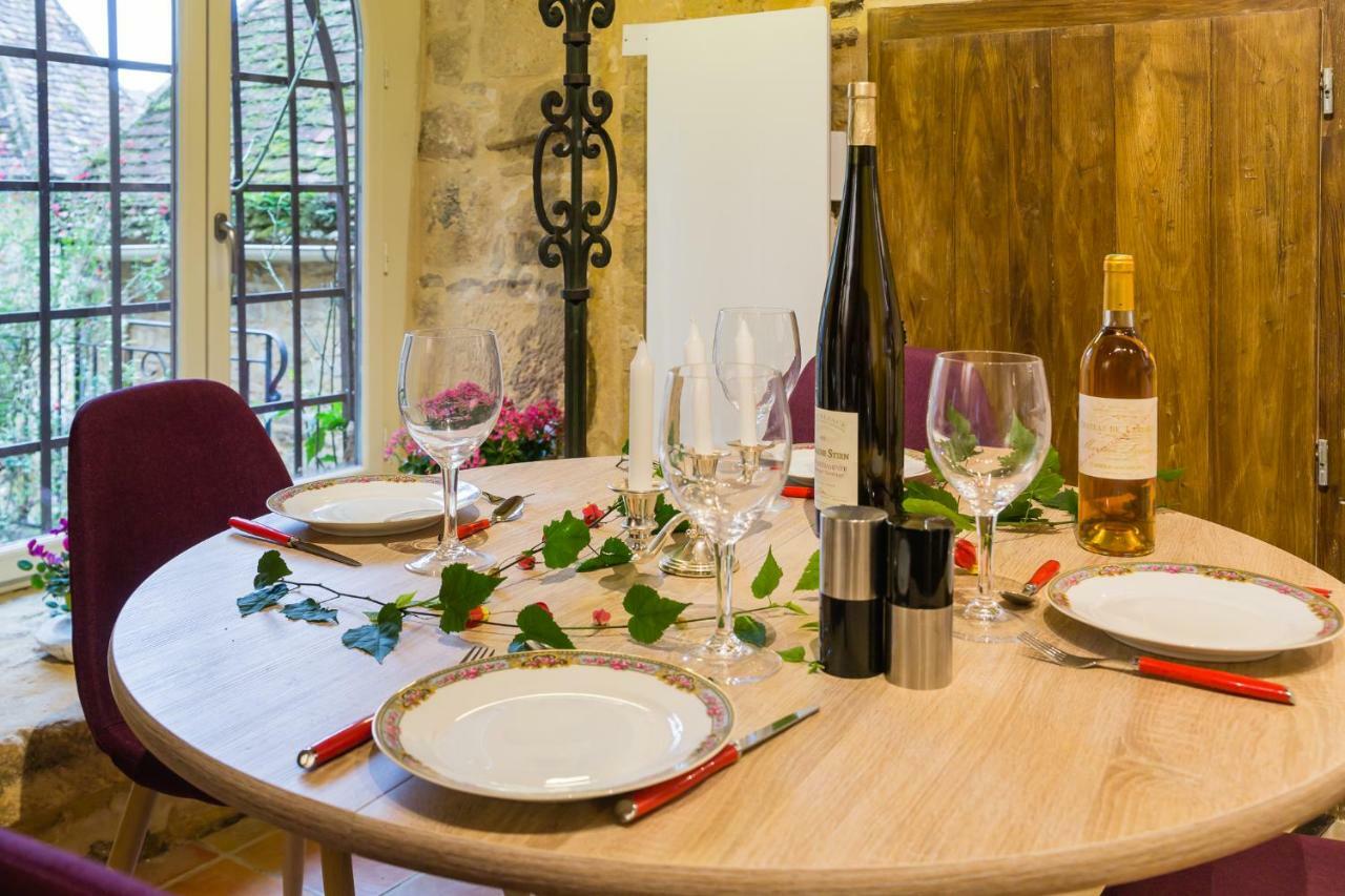 Au Coeur De Beynac, Une Maison De Caractere Avec Jardin Terrasse מראה חיצוני תמונה